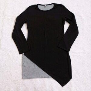 Favolook Women's Black and Grey Mini Dress, Size XL